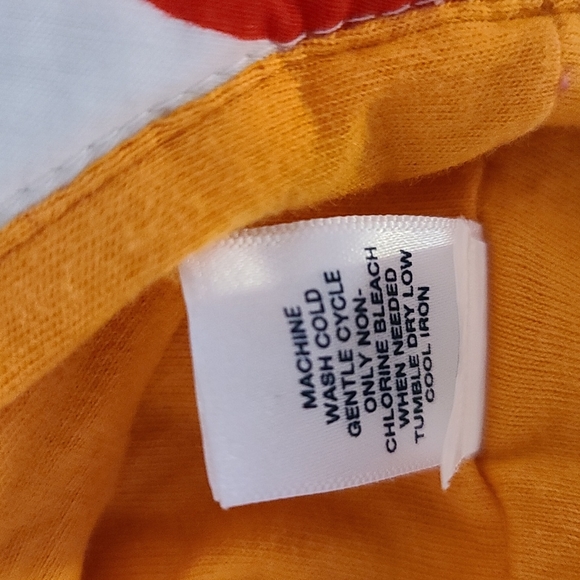 Vtg Baby GAP Hibiscus Flower Beach Sun Summer Bucket Hat Kids Toddler 18 24 Mo - Picture 8 of 12